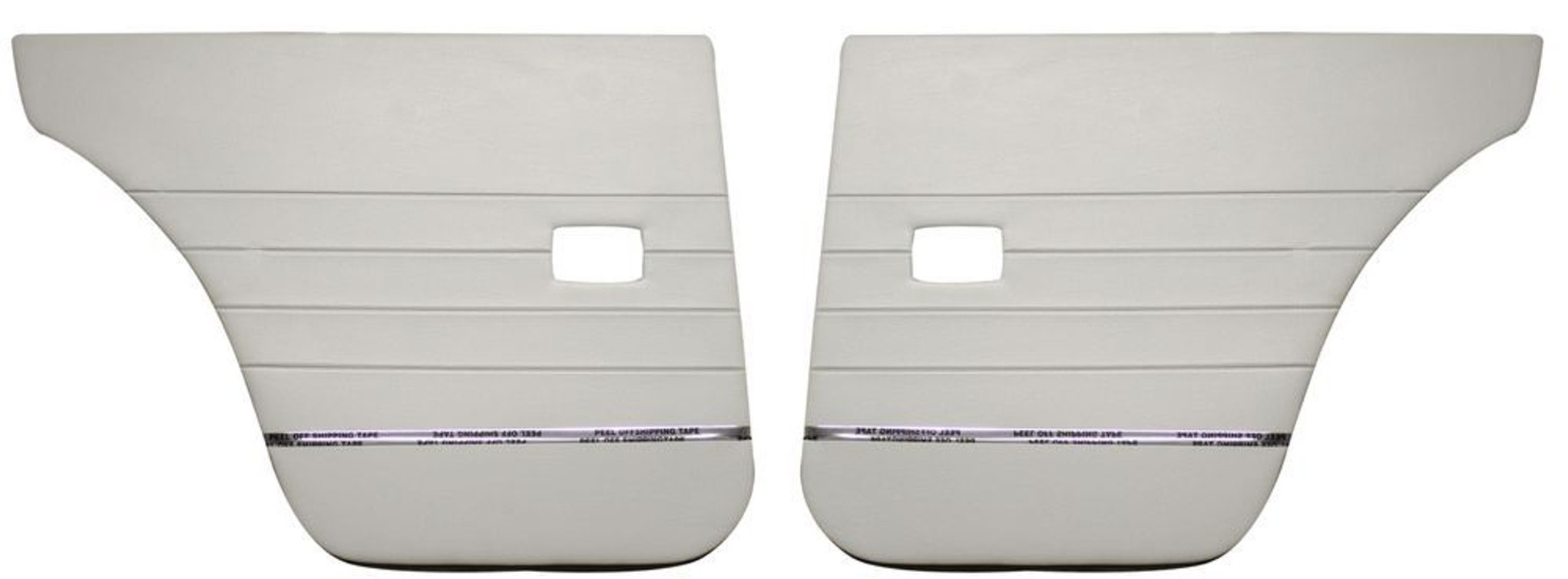 Türverkleidung hinten grau