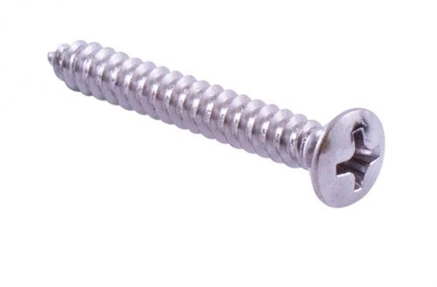 Schraube Phillips #8 x 1-1/4" verchromt