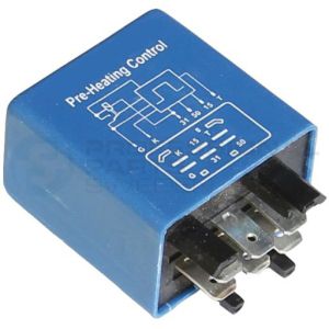 Relais Vorwärmung blau