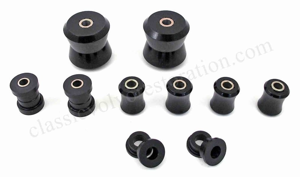 Buchsensatz hinten Polyurethan