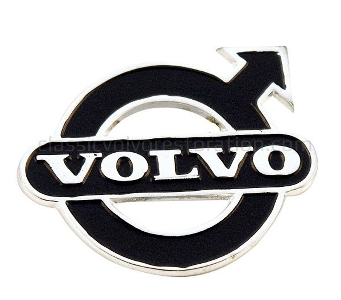 Emblem „Volvo“ für Volvo PV, Duett, Amazon, 140