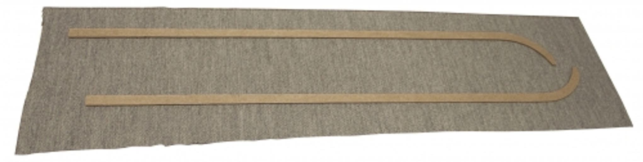 Verkleidung B-Säule grau