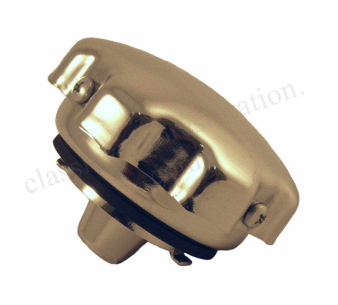 Öldeckel B4B, B16, B18, B20 ohne Belüftung für Volvo PV444, PV544, Duett, Amazon, 1800 — bild 2 av 3