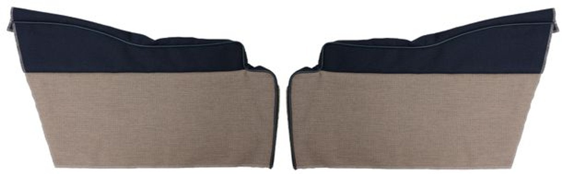 Verkleidung hinten unten graubeige