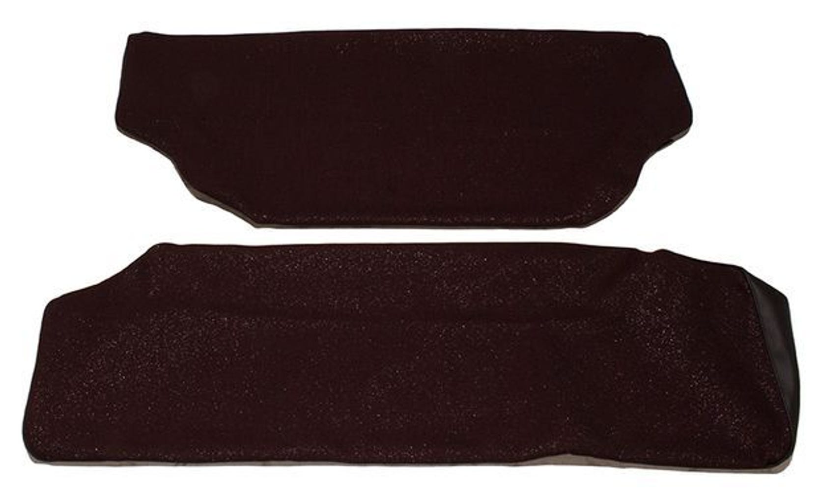 Rücksitzbezüge für Volvo Duett 1958-60, rot/beige/schwarz