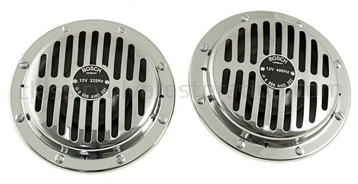 Signalhorn 12V Bosch verchromt