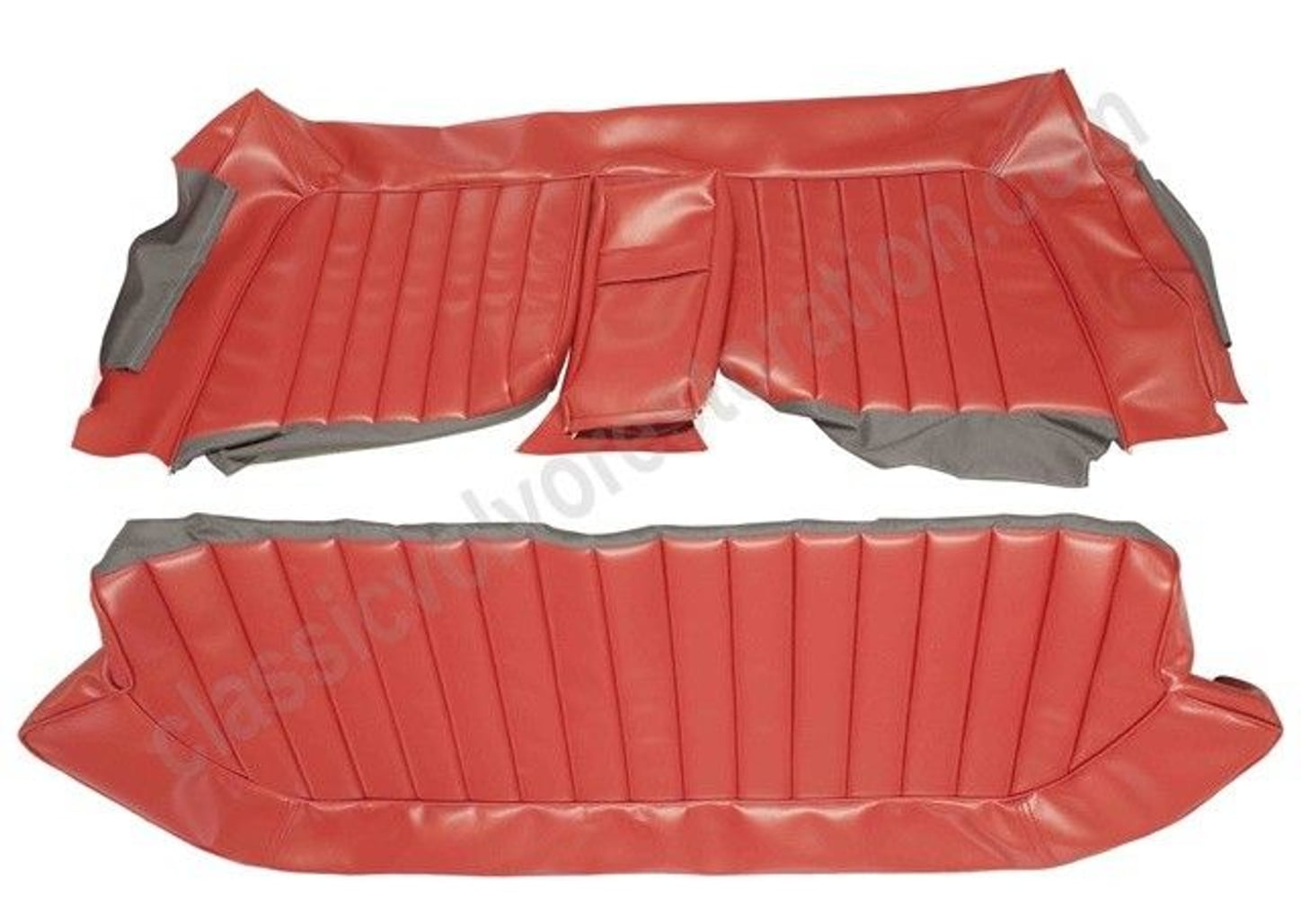 Bezug Rücksitz Amazon US rot