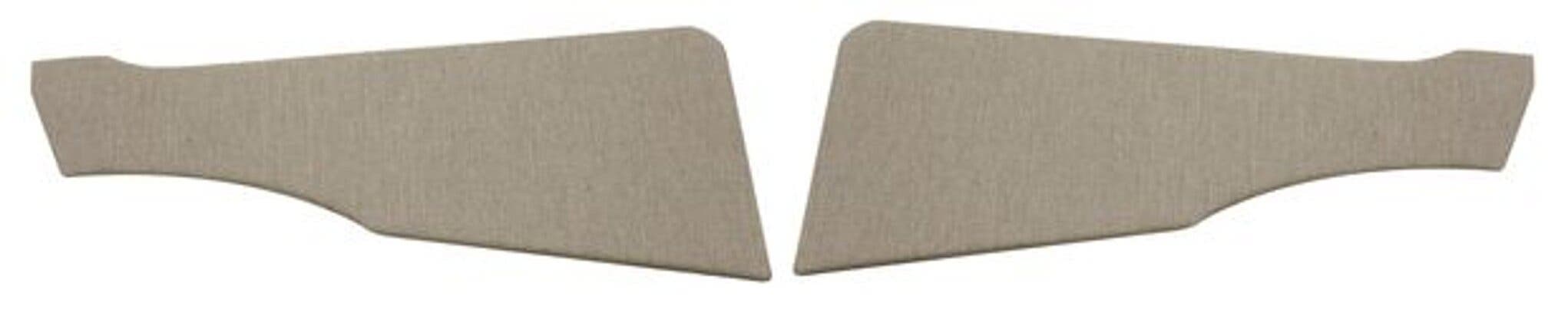 Verkleidung hinten oben graubeige