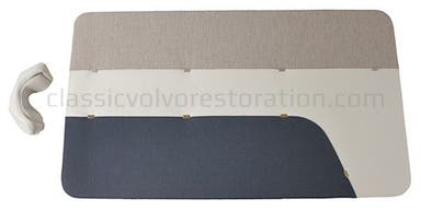 Türverkleidungen für Volvo PV444LS 1957-58, blau/grau beige