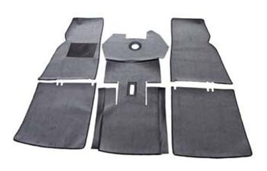 Teppichsatz für Volvo PV544, graues Textil
