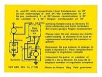 Aufkleber-Laderelais 6V — bild 1 av 2