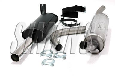 Abgasanlage für Volvo 760, 2,5" Turbo Multilink