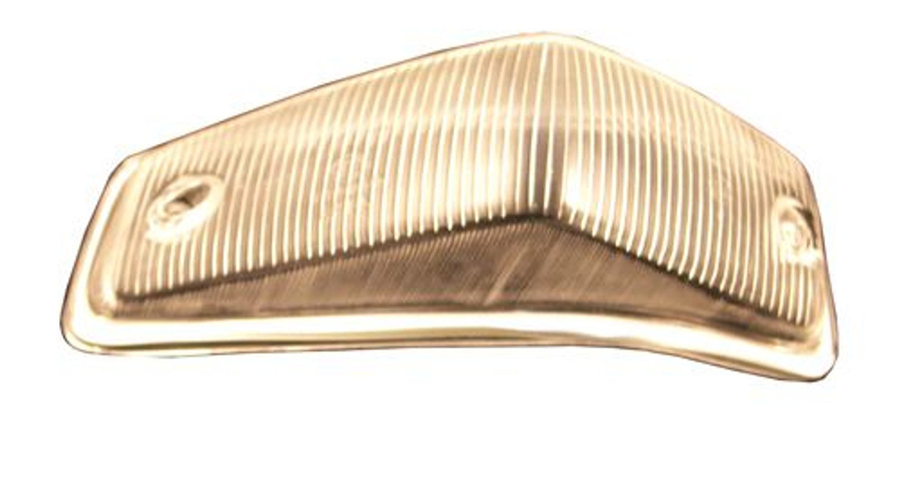 Blinkerglas links weiß m/Rahmen