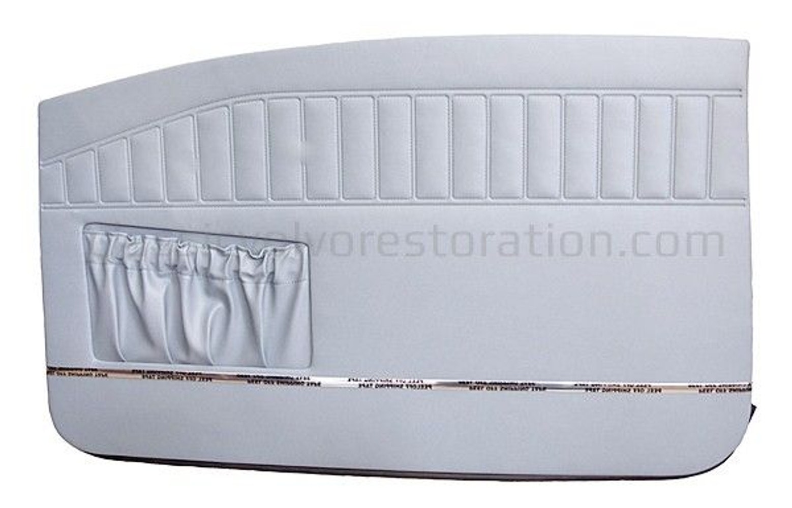 Türverkleidung blau