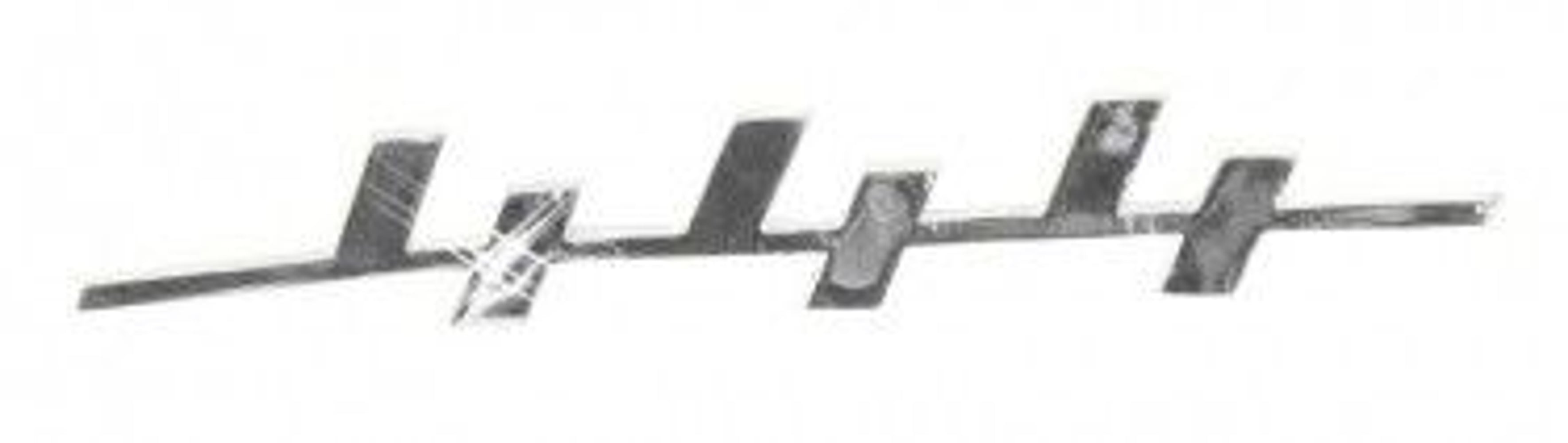 Emblem 444 (Text) für Volvo PV444