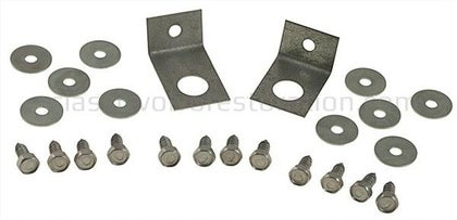 Montagesatz Schmutzfänger Volvo PV hinten