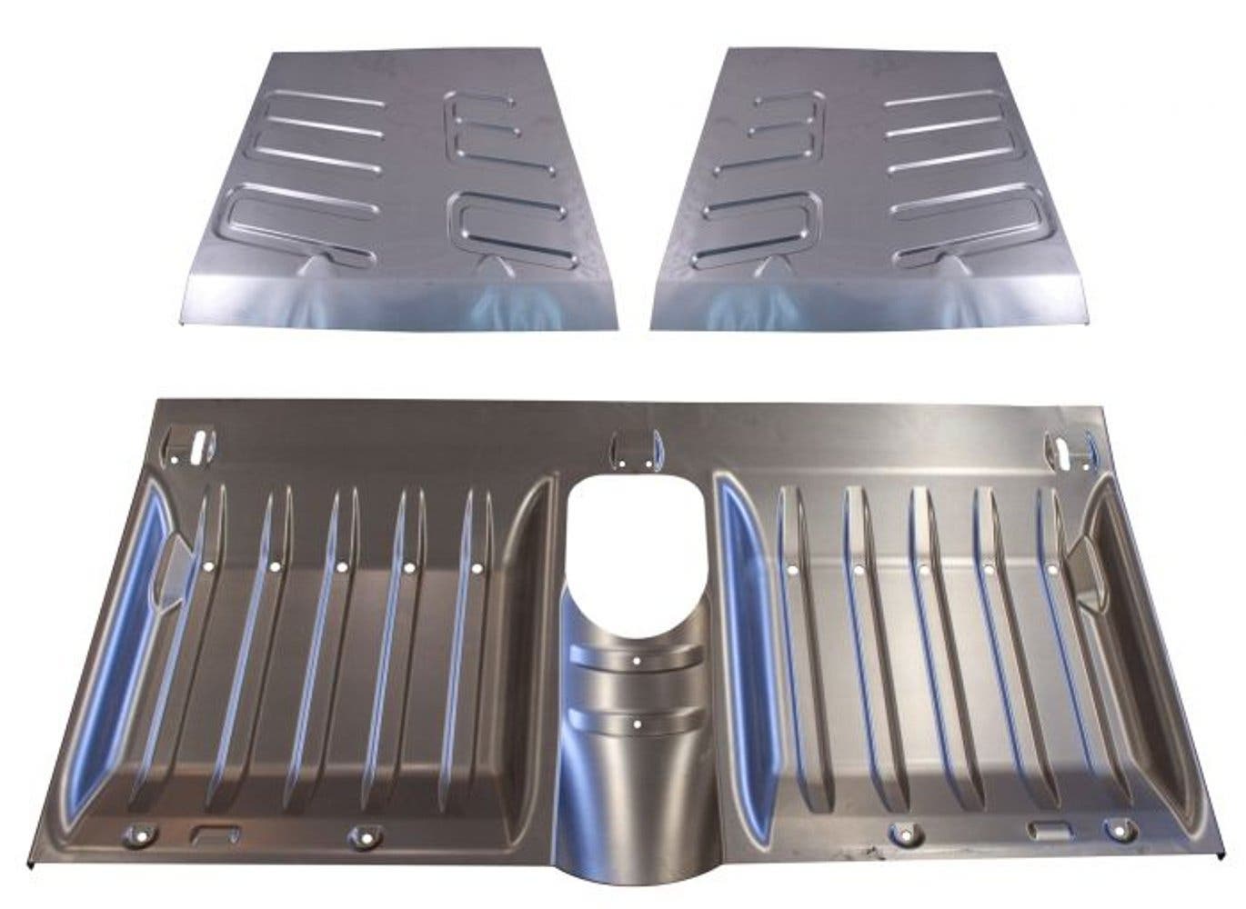 Bodenblech-Satz vorne & hinten