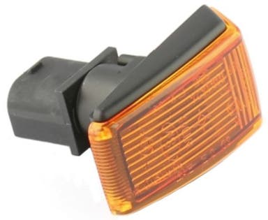 Gelbe Seitenmarkierungsscheibe für Volvo 240, 740, 760, 780, 850, 940, 960, S40, S90, V40, V90