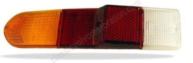 Rücklichtglas gelb/rot für Volvo 1800ES, links/rechts