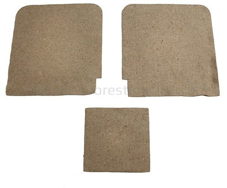 Montageset Gummimatte hinten