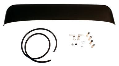 Windabweiser für Dachluke aus 4 mm starkem, getöntem Acrylglas