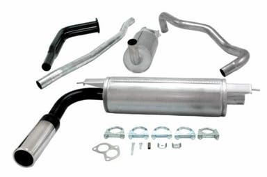 Auspuffanlage für Volvo 240, Baujahre 1976-88, 2" Sport ohne Katalysator