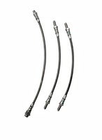 Bremsschlauchsatz metallumflochten