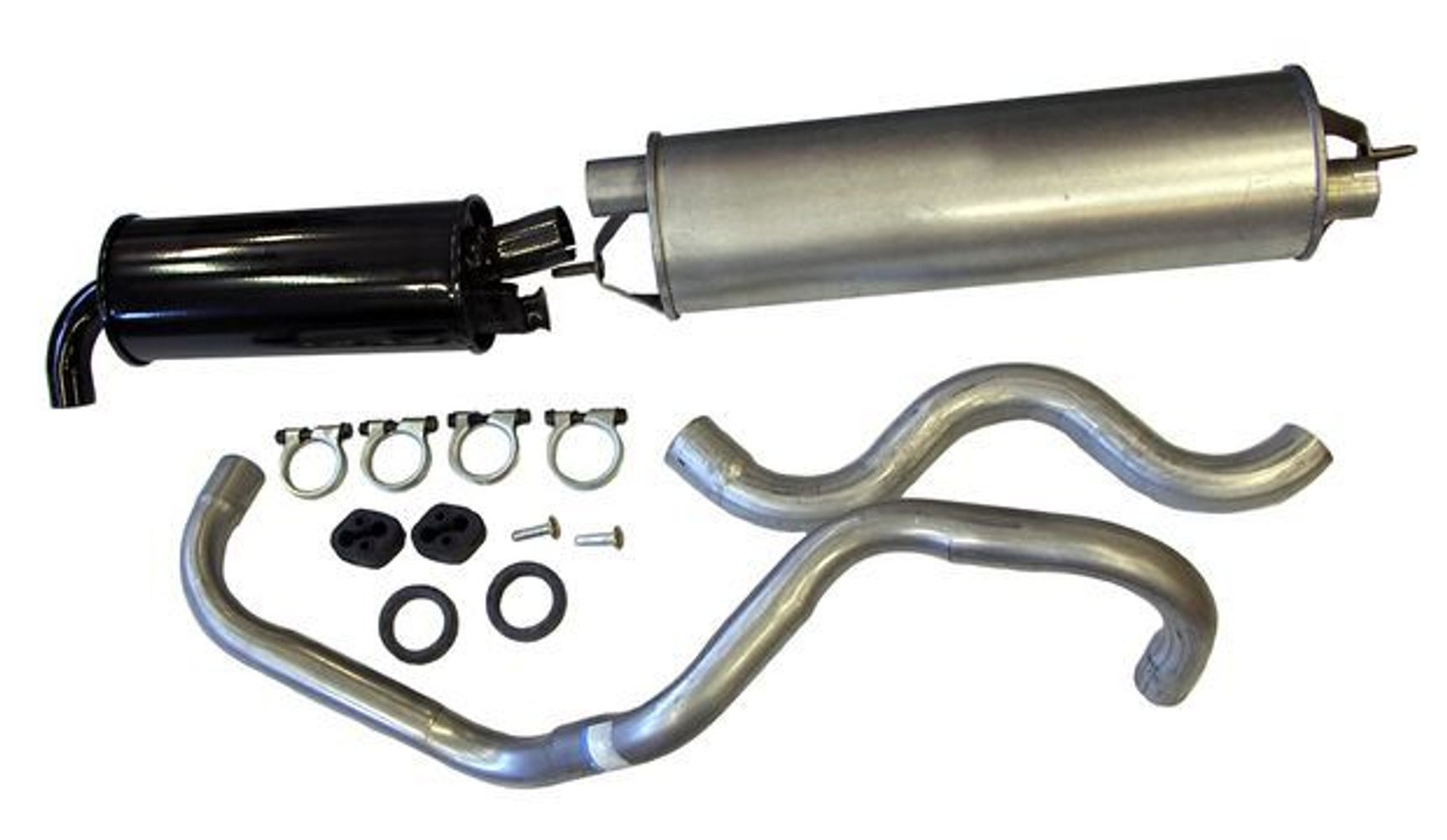 Auspuffanlage, halbes Set hinten, für Volvo 140, 240 1974-80