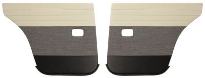 Volvo Amazon Türverkleidung 4d 1957-58 grau/schwarz LHR