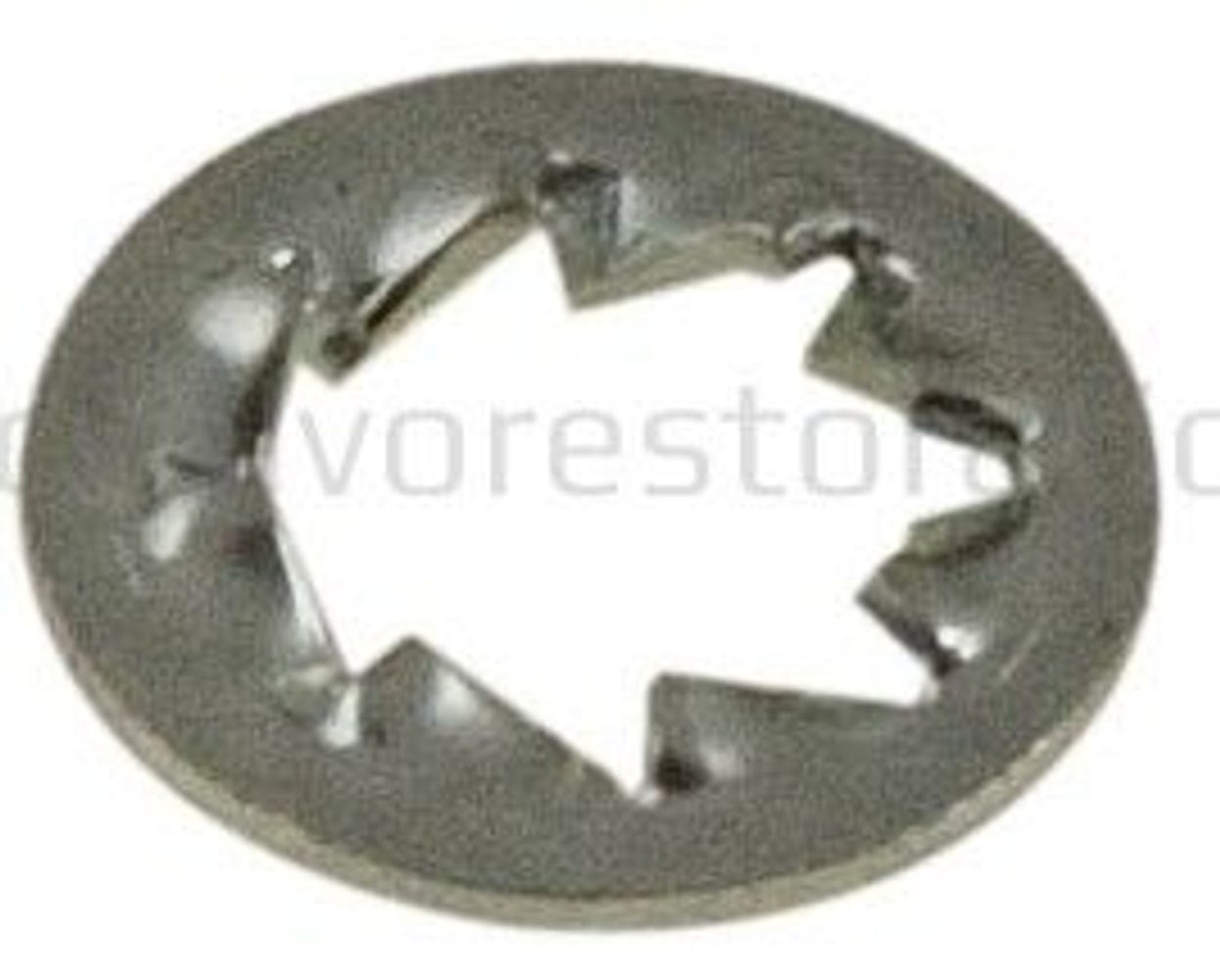 4-mm-Sicherungsscheibe, gezahnte Unterlegscheibe — bild 3 av 3