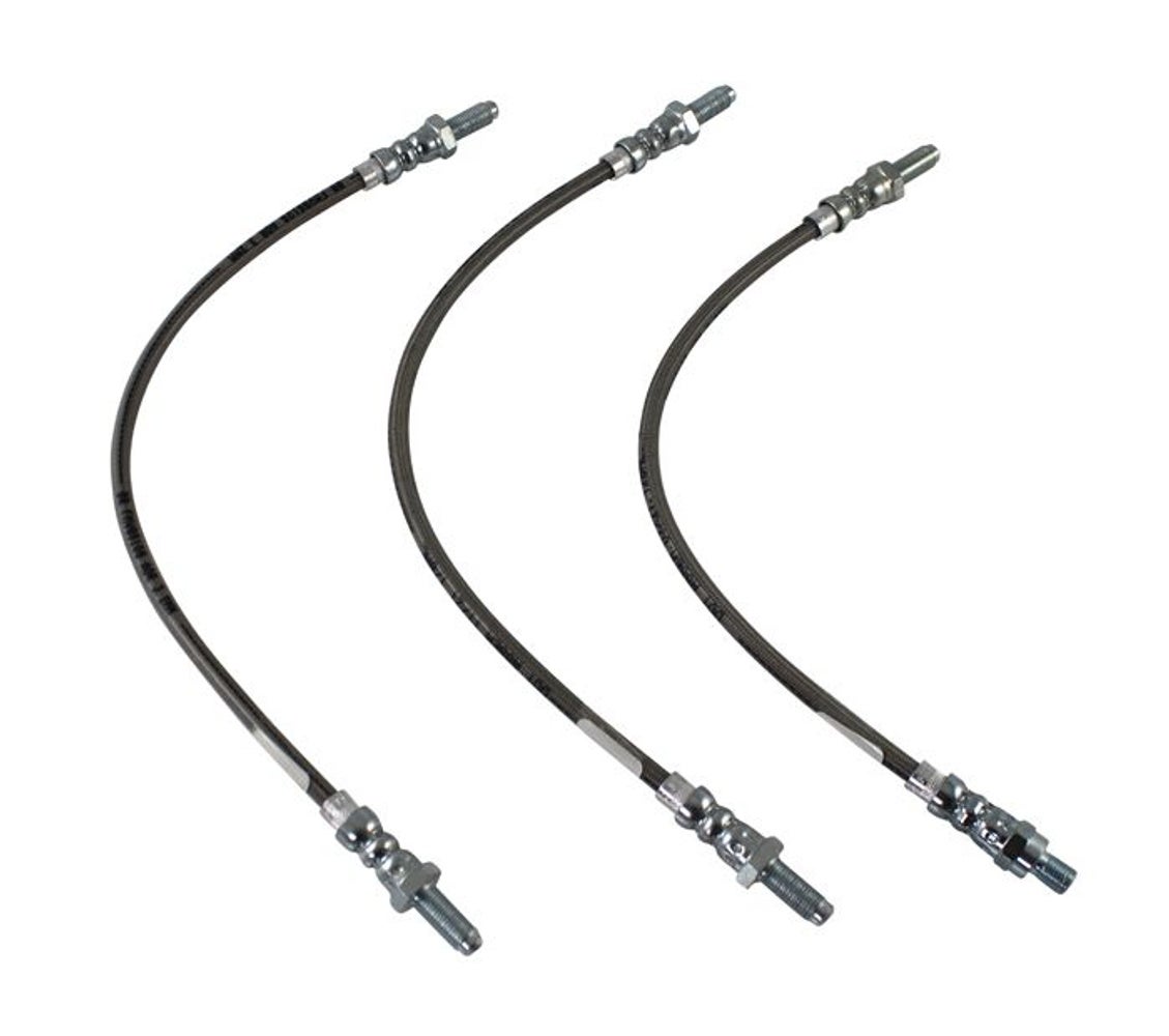 Bremsschlauchsatz für Volvo 1800, B18, metallummantelt