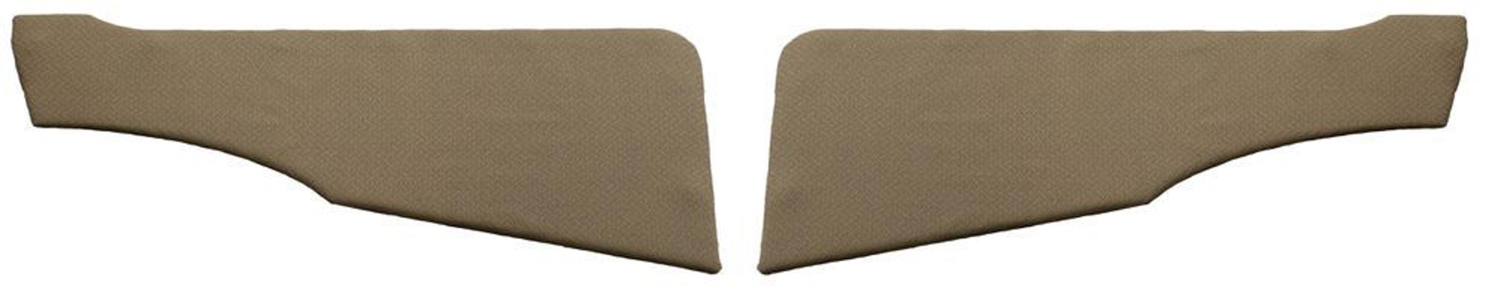 Verkleidung hinten oben für Volvo PV444A 1947-50, gelb/grün