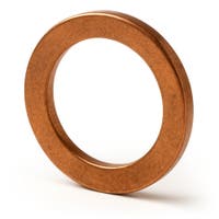 Kupferscheibe 13,3 x 18,7 x 1,25 mm für Volvo PV444, PV544, Duett, Amazon, Amazon Kombi — bild 1 av 2