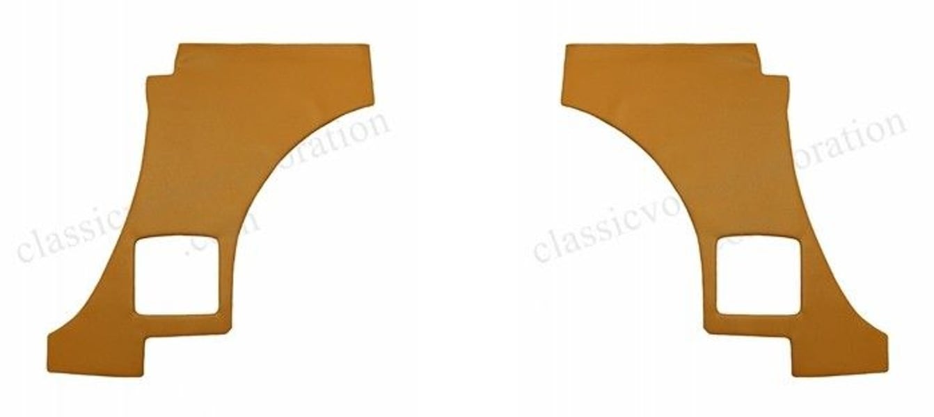 Verkleidung hinten goldmetallic