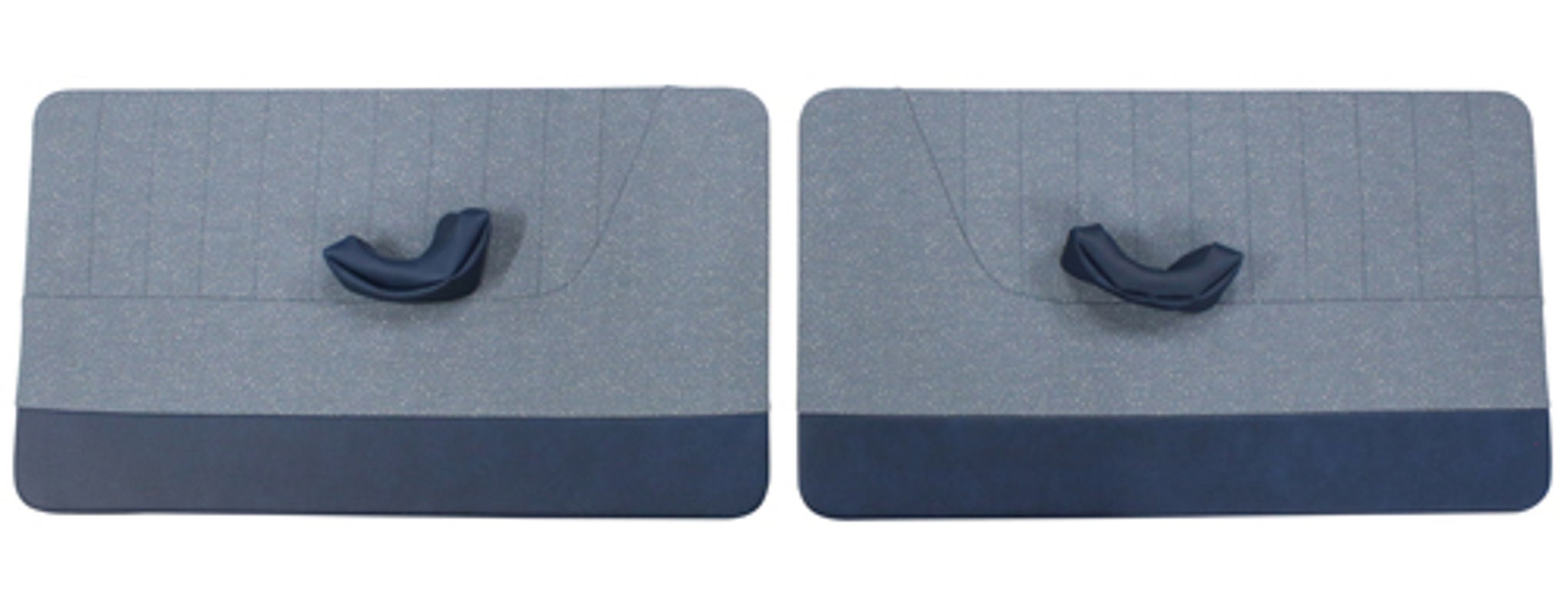 Türverkleidung grau/blau