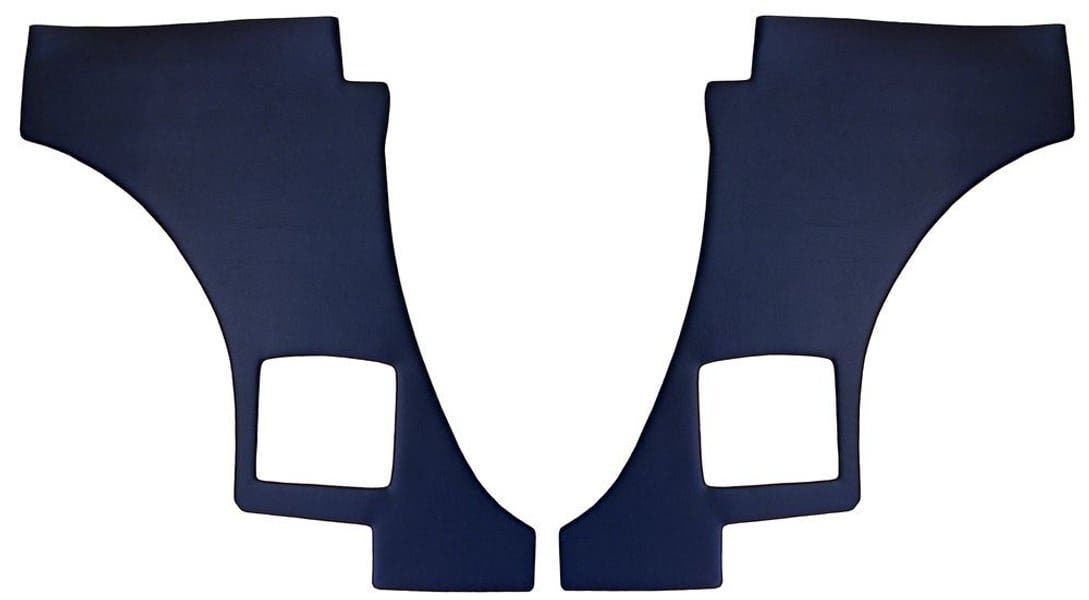 Verkleidung Rückseite schwarz