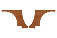 Verkleidung Rückseite braun