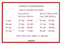 Aufkleber-Einlauf für Volvo Amazon, 140 — bild 1 av 2