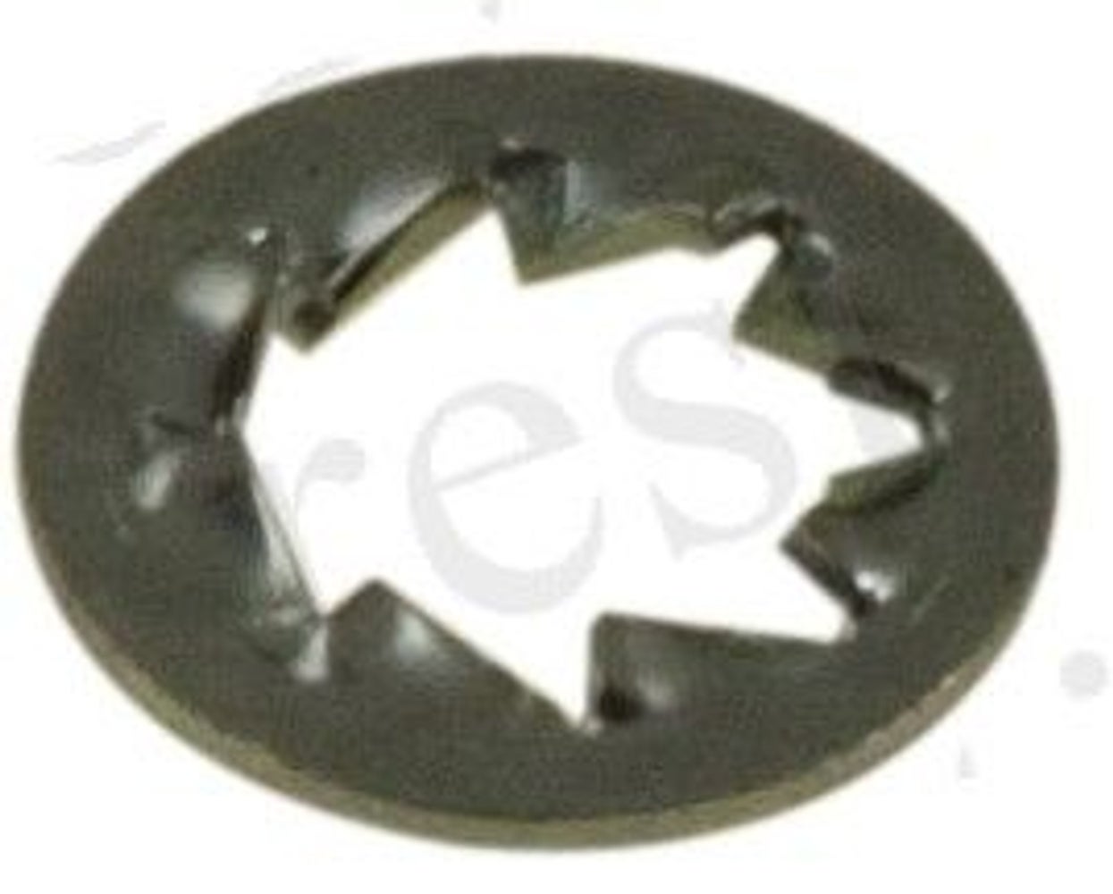 4-mm-Sicherungsscheibe, gezahnte Unterlegscheibe — bild 1 av 3