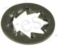 4-mm-Sicherungsscheibe, gezahnte Unterlegscheibe — bild 1 av 3