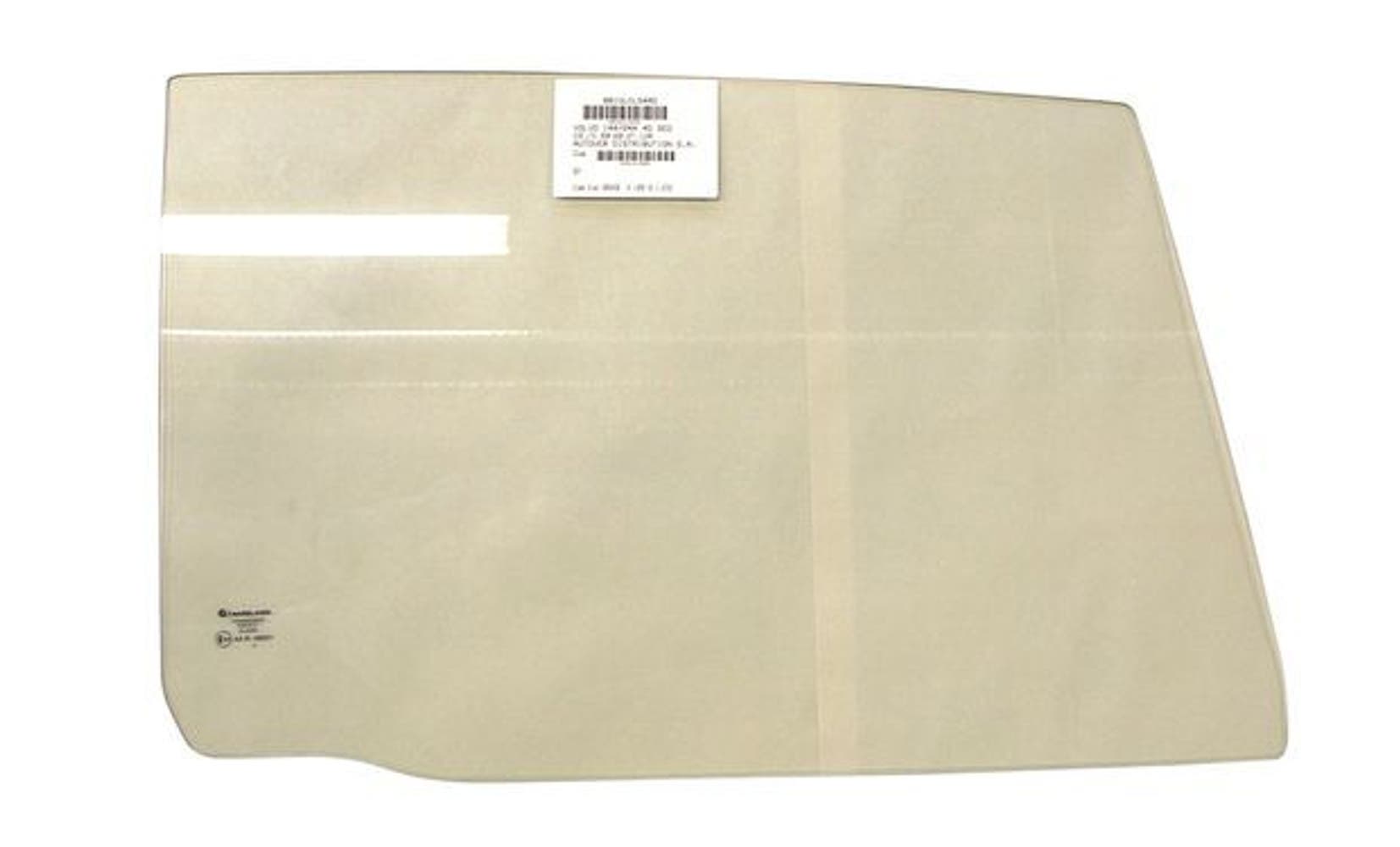 Seitenscheibe links hinten klar