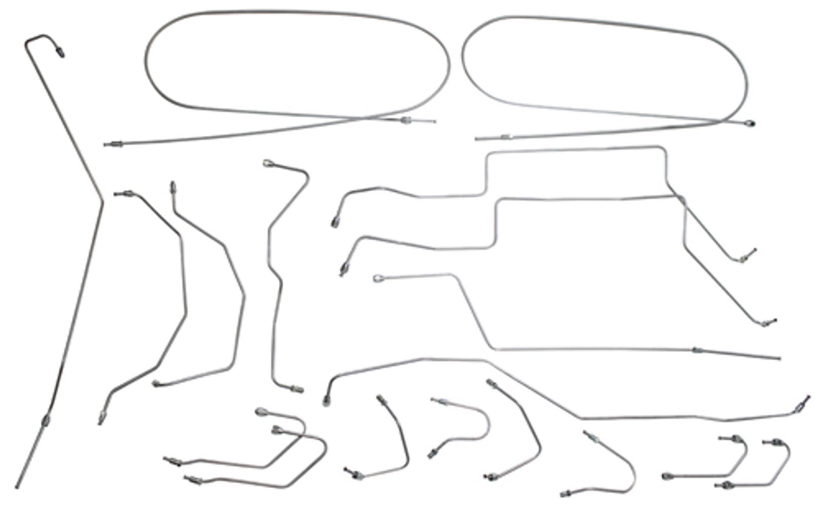 Bremsleitungssatz 2-Kreis VST