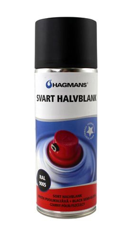 Lack schwarz seidenmatt 400 ml Spray