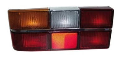 Rücklicht für Volvo 240 (1985–1993), USA, Chromleisten, links