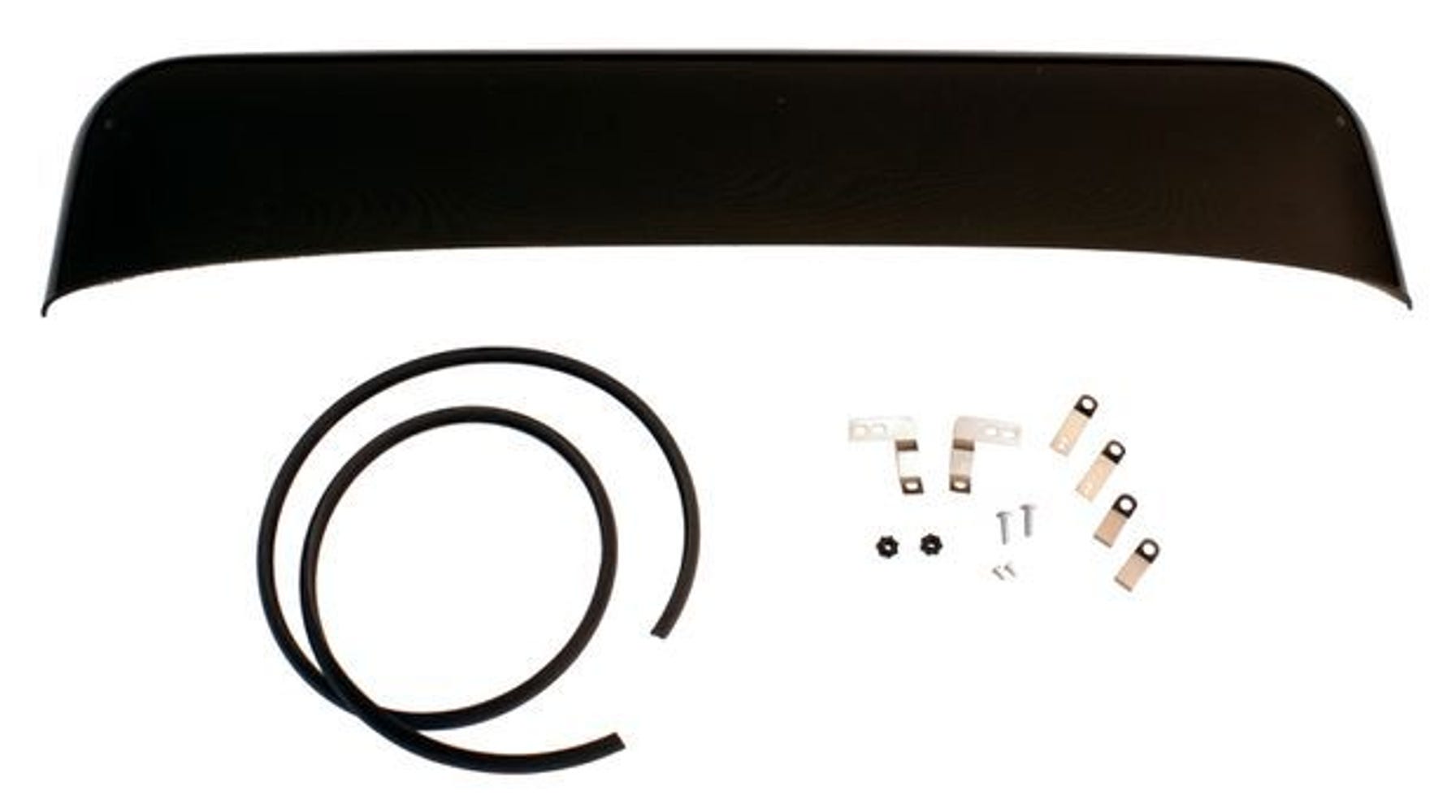 Windabweiser für Dachluke aus 4 mm starkem, getöntem Acrylglas