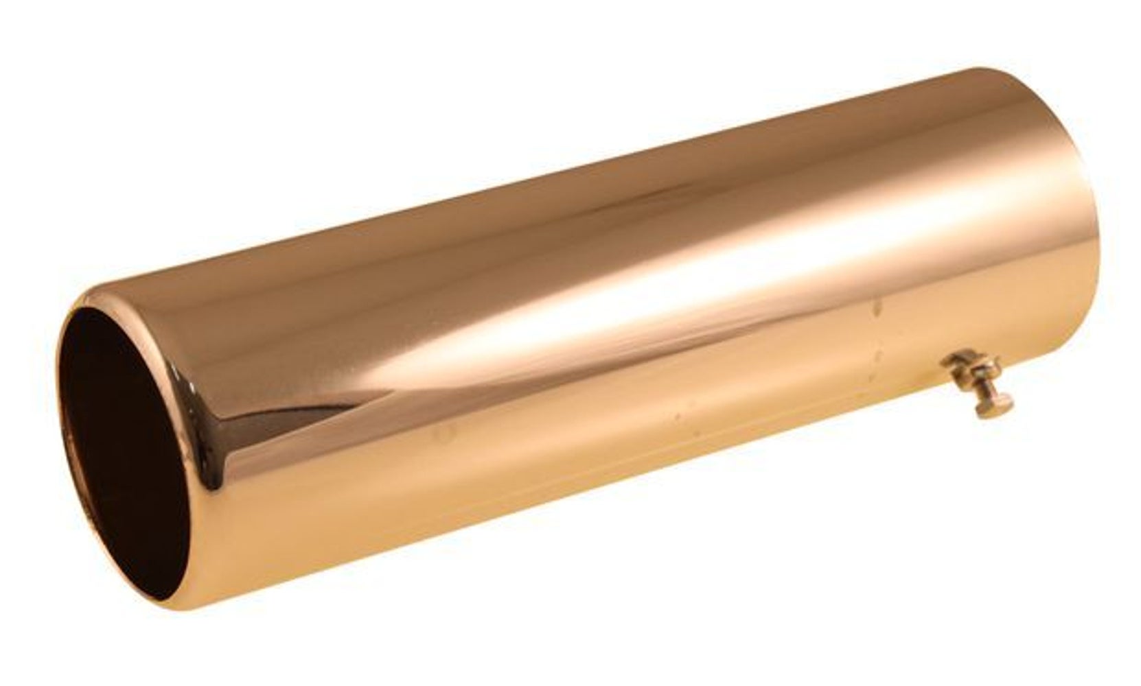 Endrohr verchromt Messing 53 mm