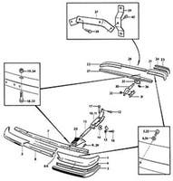 Stoßstange Seitenteil L.v/R.h