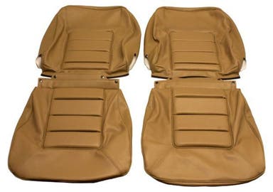 Vordersitzbezüge für Volvo 164, beige/braun, Code 928