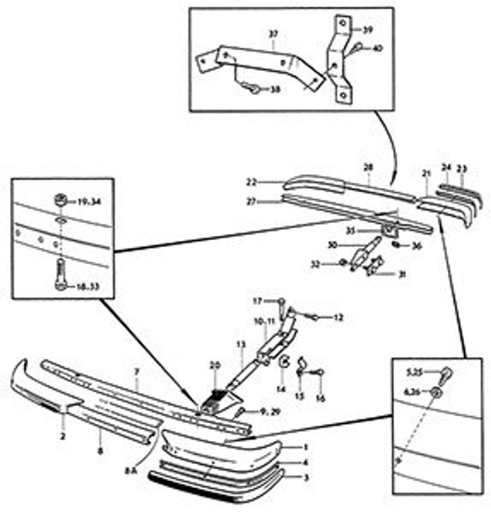 Stoßstange Seitenteil L.v/R.h