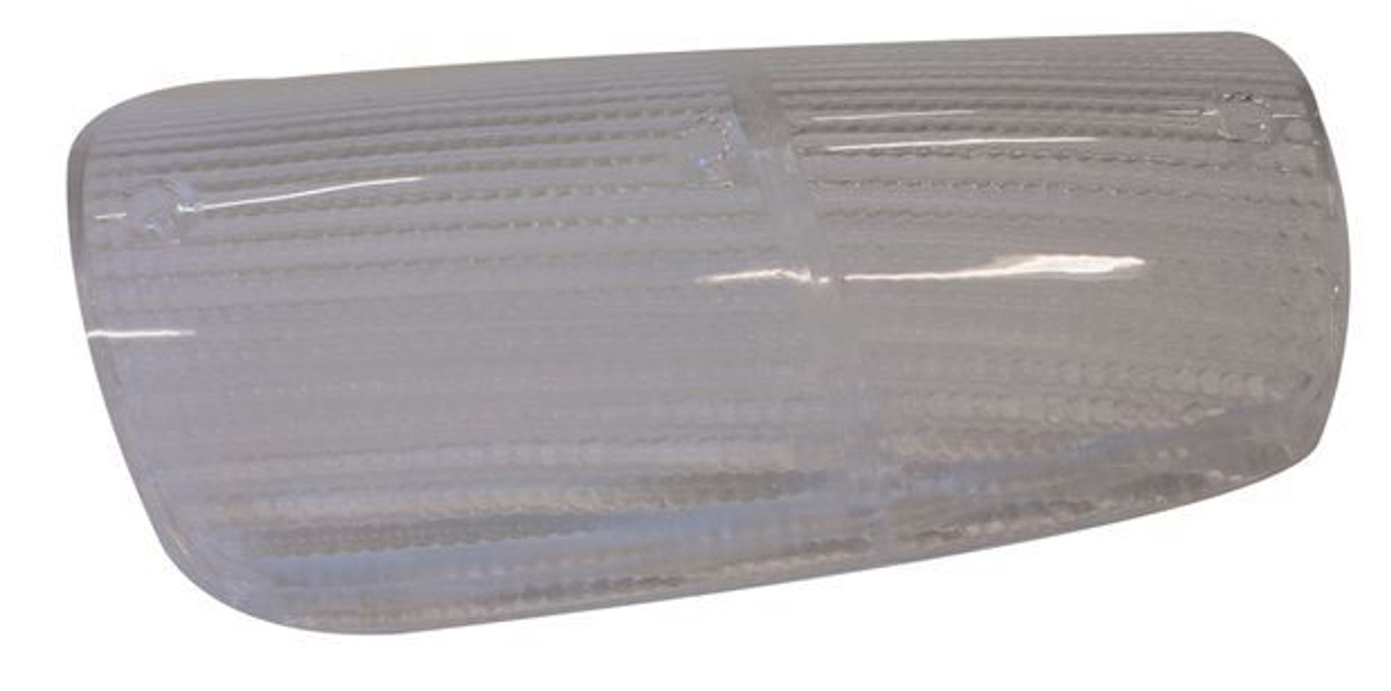 Blinkerglas links weiß